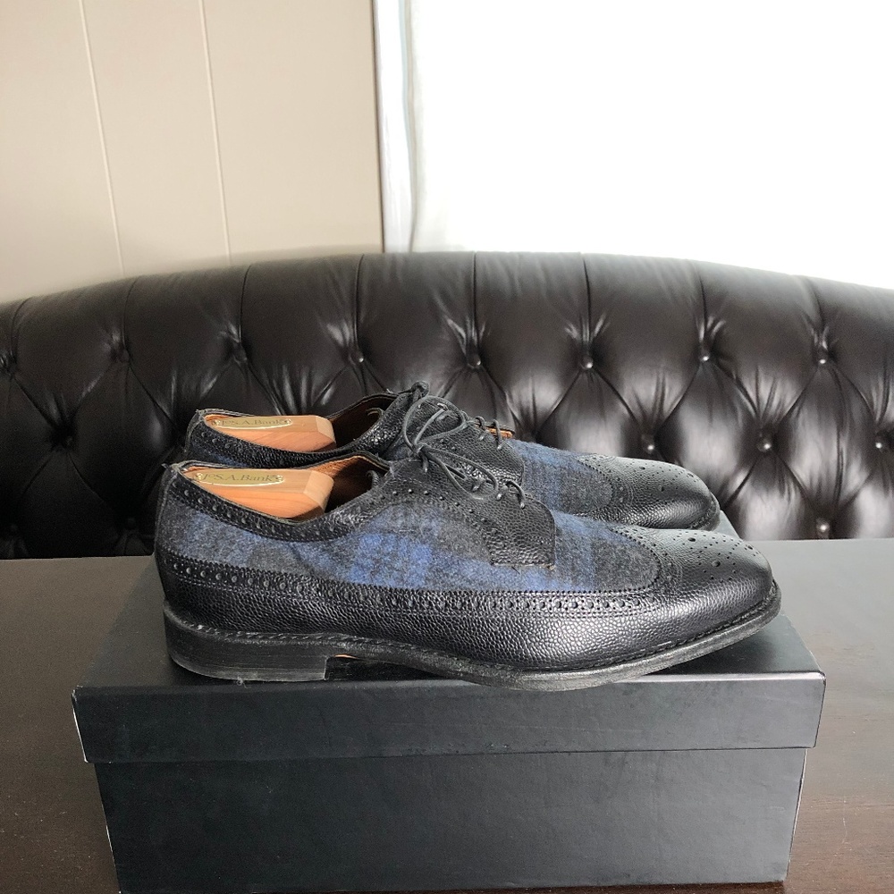 Allen Edmonds Leiden Fabric Wingtip Blucher